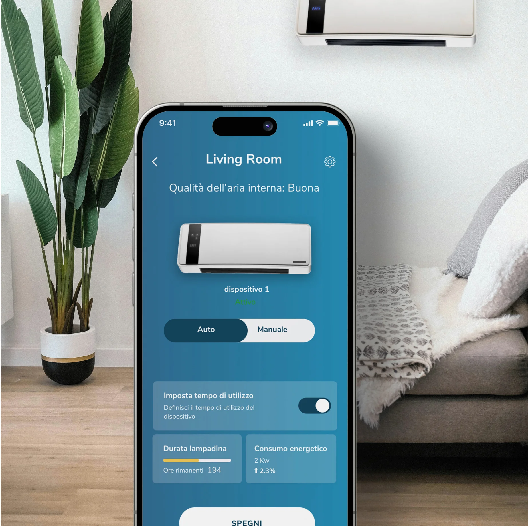 IoT platform for sanification overview